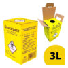 Coletor de Materiais Perfurocortantes 3L - Descarpack