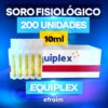 Soro Fisiológico 0,9% 10ml - Marca Equiplex